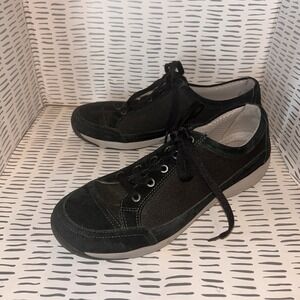 Dansko Womens Harmony 4511360202 Black Suede Comfort Shoes Size‎ 40 US 9-9.5